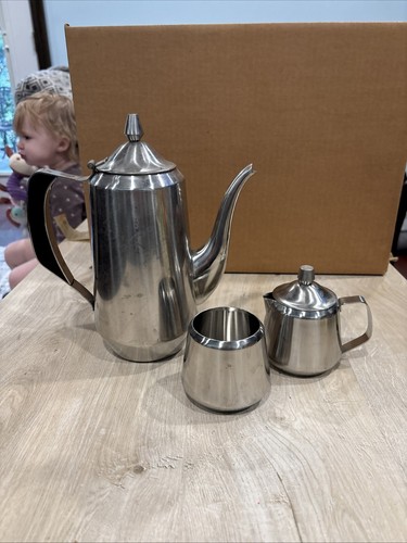 Oneida coffee teapot with - oneida,